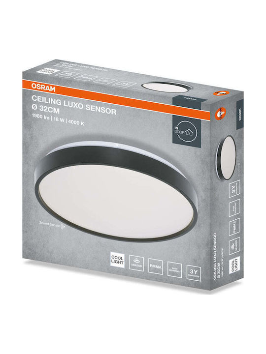 Osram Panou LED 18W cu Lumină Albă Naturală 4000K