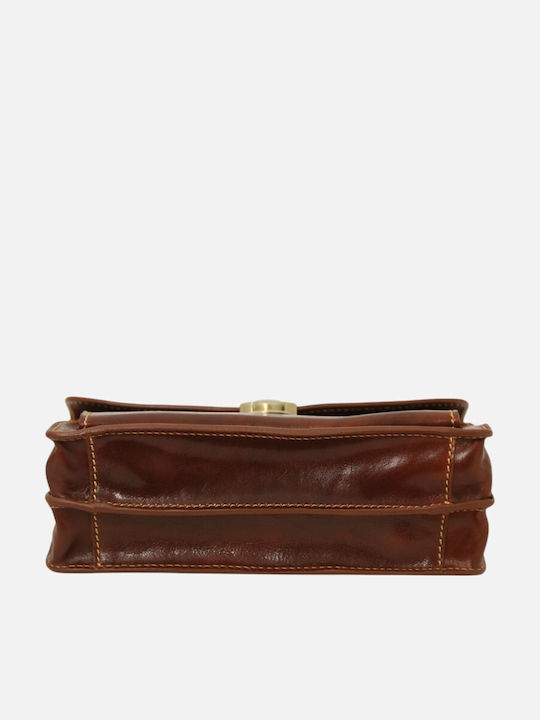 Max Leather Men's Bag Handbag Brown