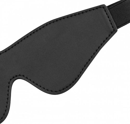 Leather Blindfold BDSM Mask in Black Color