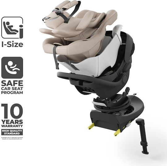 Kinderkraft Endura Safe Modular System Καθισματάκι Αυτοκινήτου i-Size με Isofix Beige 0-36 kg