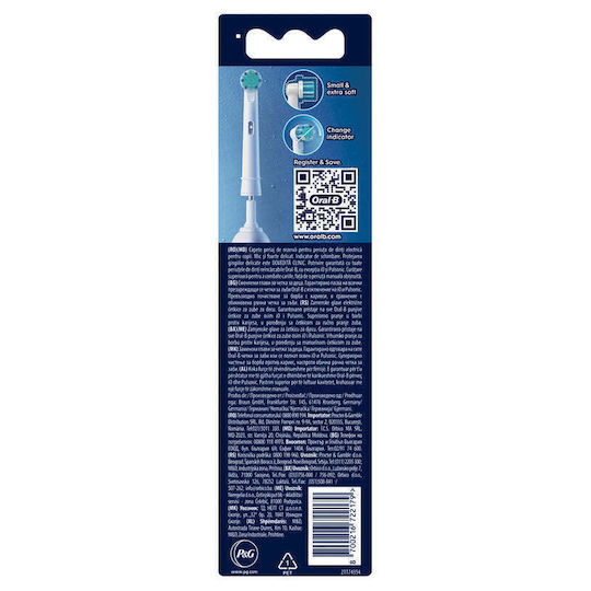 Oral-B Ανταλλακτικά Ηλεκτρικής Οδοντόβουρτσας Pro Pro 4τμχ για 3+ Χρονών