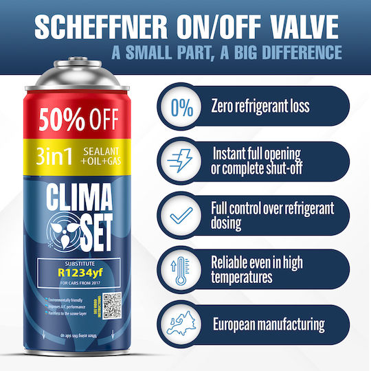 Klimaanlagen Ersatzsatz Climaset 3in1 R1234yf