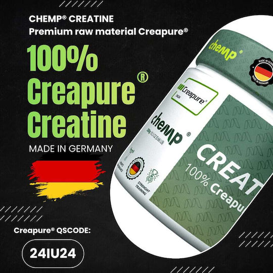 Chemp 100% Creatine Creapure Μονοϋδρική Κρεατίνη Unflavoured 500gr