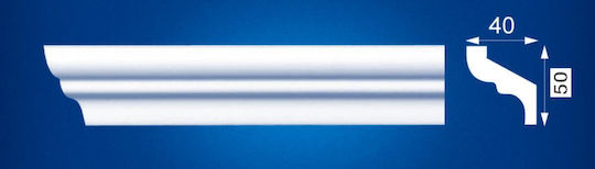 Dekoratives Polystyrol-Profil S3