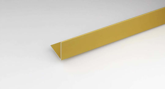 Profil Colțar din Aluminiu 10x10mm/1m Auriu