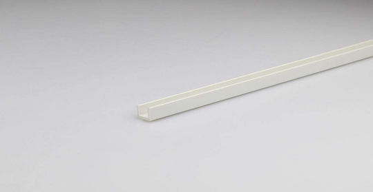 Pvc U-profile 10.5x11.5mm/2m White