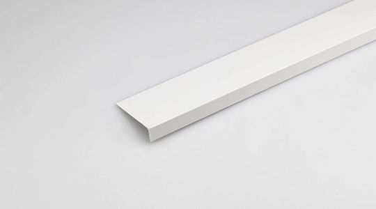 PVC Ecke Profil 30x20mm/2,6m Grau Satin