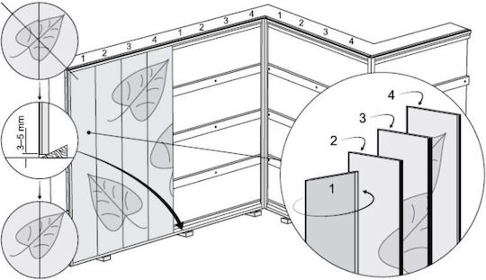 PVC Панели 2.65м2 Vilo Stone Master