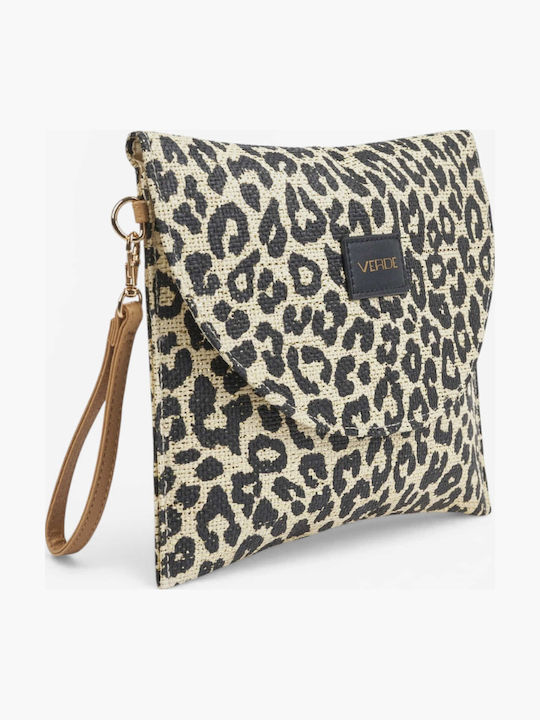 Verde Women's Straw Envelope
