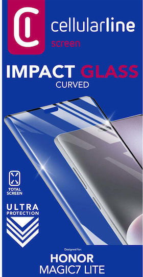 Cellular Line Gehärtetes Glas Honor Magic7 Lite