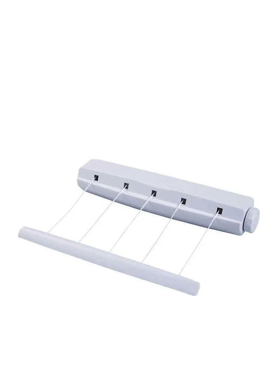 Intradedepo Folding Wall Clothes Drying Rack for Balcony