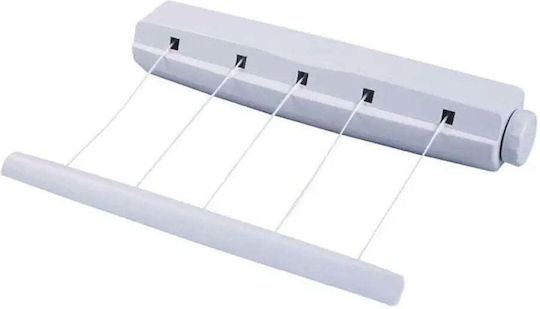 Intradedepo Folding Wall Clothes Drying Rack for Balcony
