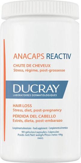 Ducray Anacaps Reactiv Special Food Supplement 90 Capsules