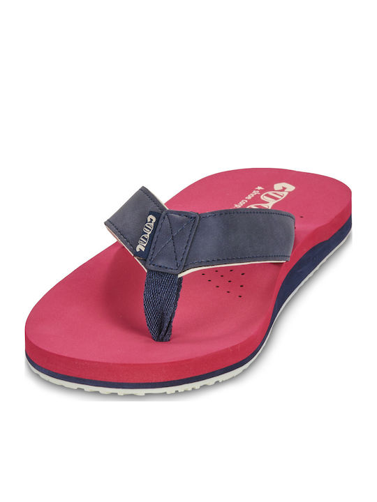 Sin Men's Flip Flops Red