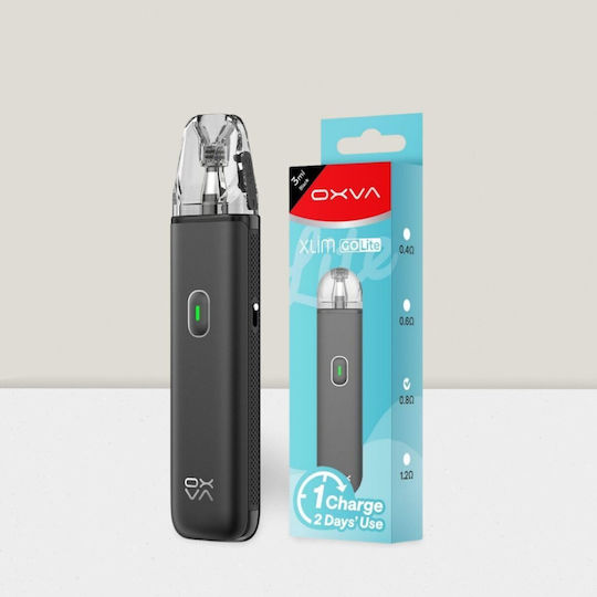 Oxva Xlim Go Lite Pod Kit με Ενσωματωμένη Μπαταρία 1000mAh Black