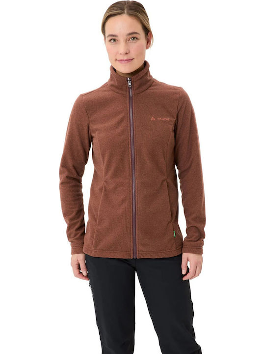 Damenjacke für Winter Orange