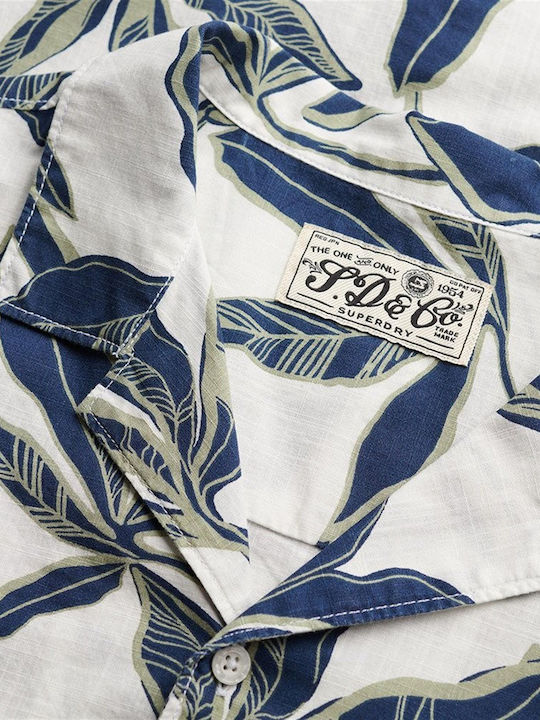 Ovin Short Sleeve Shirt Banana Leaf Ecru