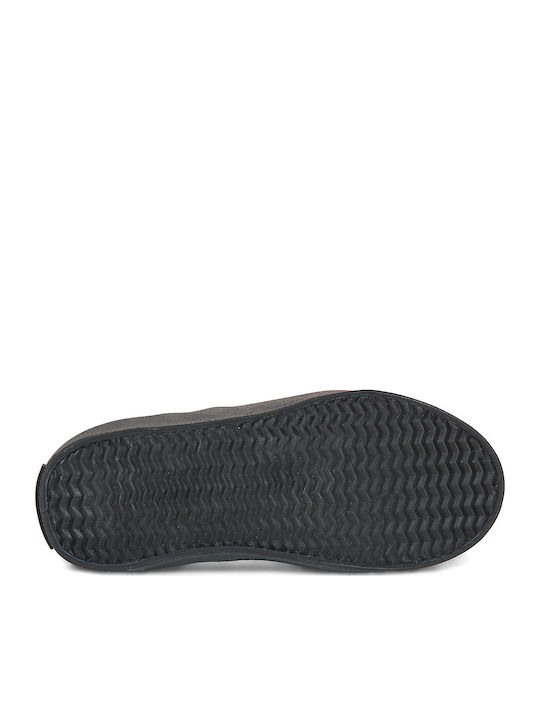 Kids Ballerinas with Hoop & Loop Closure Black