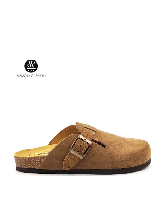Anatomic Leather Women's Slippers Brown