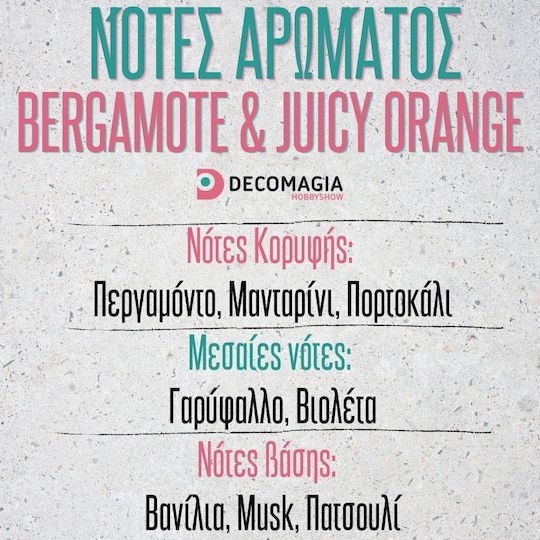 Duft Für Kerze Seife Bergamotte & Saftige Orange