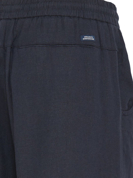 Chino Trousers In Loose Fit Blue