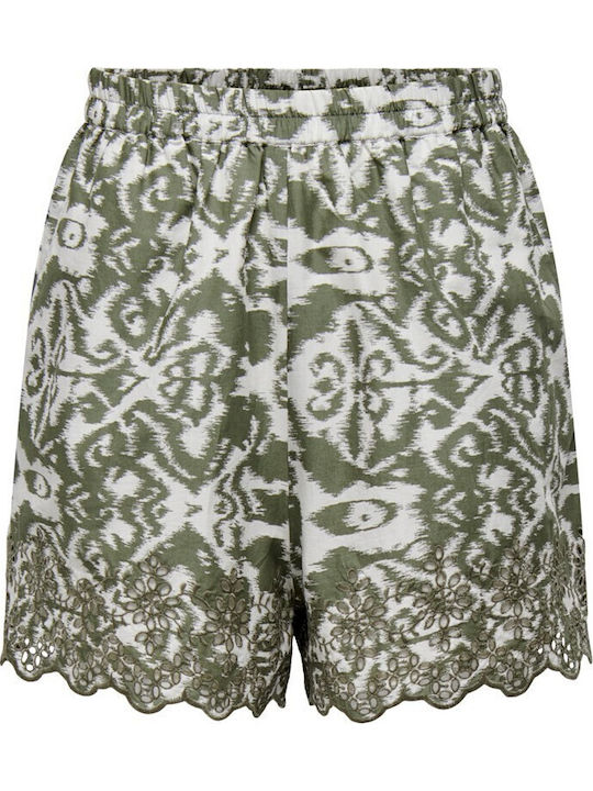 Women's Shorts Kalamata Urben ethnic Olive