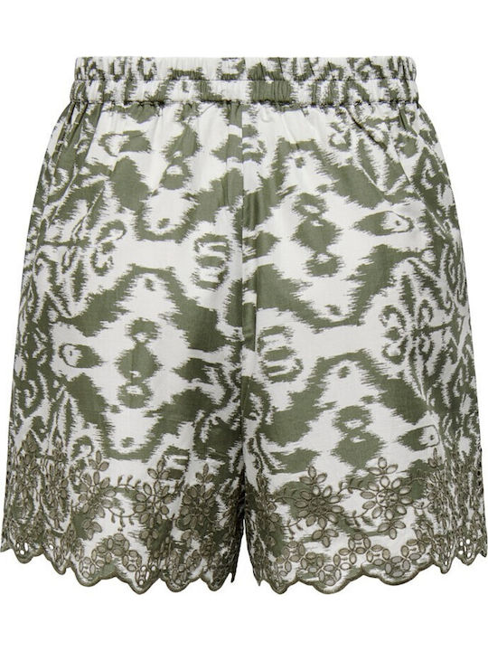 Women's Shorts Kalamata Urben ethnic Olive