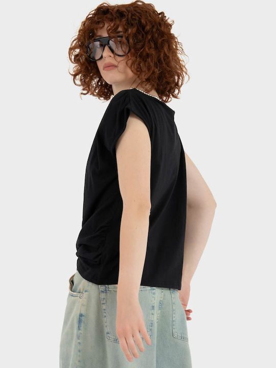 Γυναικείο T-shirt Black