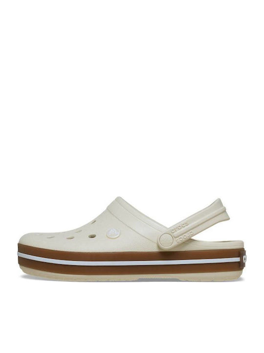 Crocband Crocband Παιδικά Ανατομικά Σαμπό Θαλάσσης Λευκά