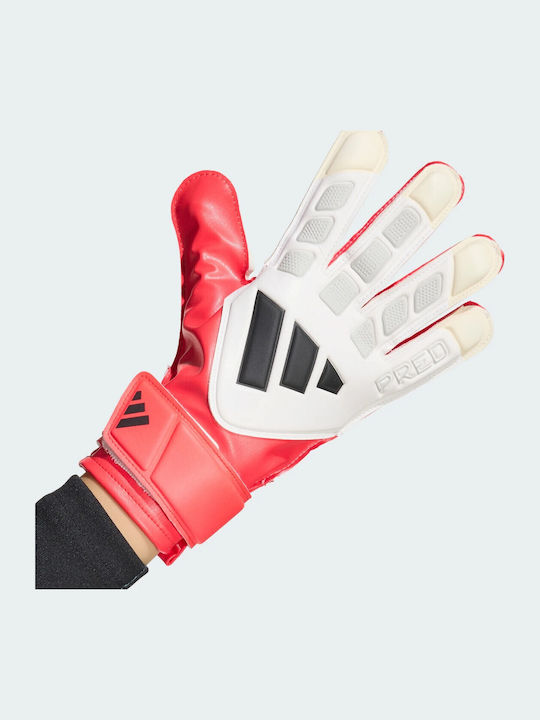 adidas Performance Pred Γάντια Τερματοφύλακα Ενηλίκων Λευκά