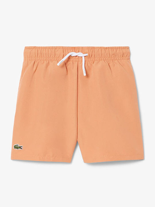 Lacoste Παιδικό Μαγιό Βερμούδα / Σορτς Lightorange