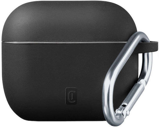Cellular Line Калъф в Черен цвят за Apple AirPods Pro 3