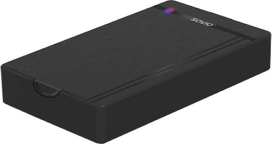 Savio Savio Festplattengehäuse 3.5" / 2.5" SATA III mit SATA / USB 3.0 Konnektivität