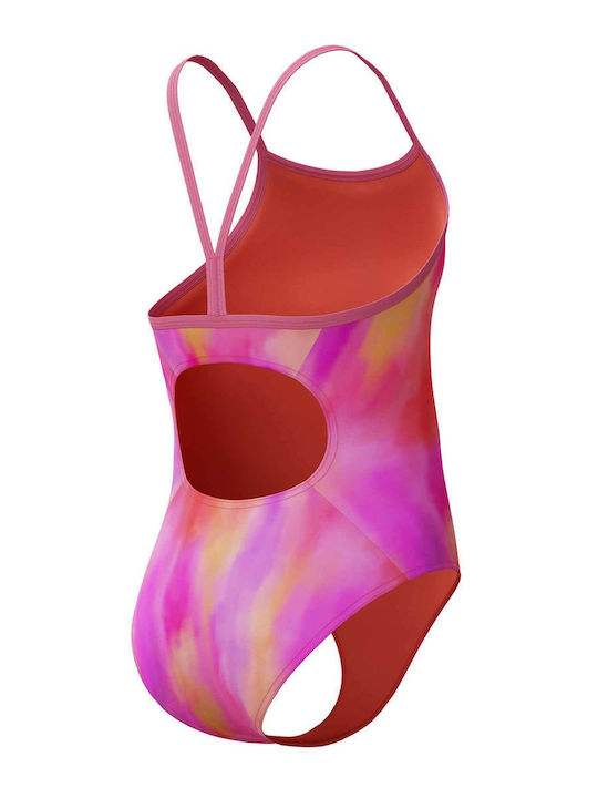 Speedo Детски Цял Бански Pink