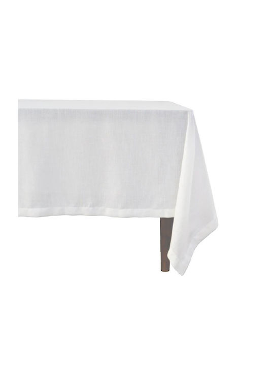 Kotonia Home Τραπεζομάντηλο Βαμβακερό White 110x150εκ.