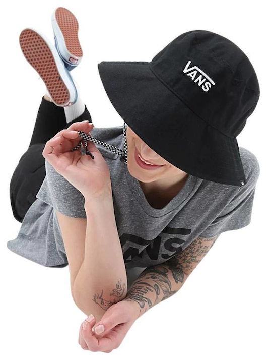 Vans Level Up Υφασμάτινo Καπέλο Bucket Μαύρο
