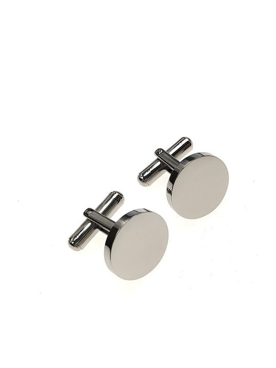Legend Accessories Маншетници от Inox в Сребрист Цвят