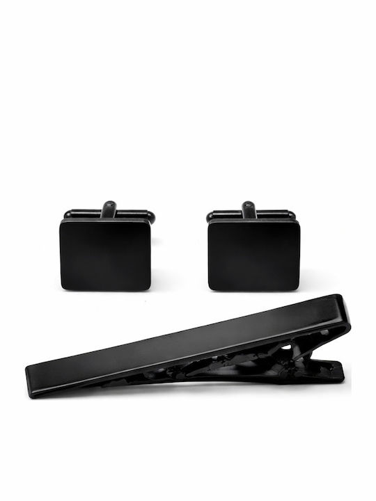 Legend Accessories Butoni Din Otel În Culoare Neagră
