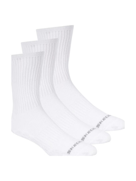 Skechers Terry Спортни Чорапи Бели 3 Чифта