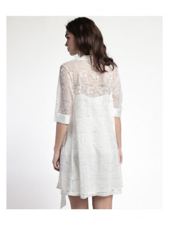 Admas Καλοκαιρινή Νυφική Γυναικεία Ρόμπα White