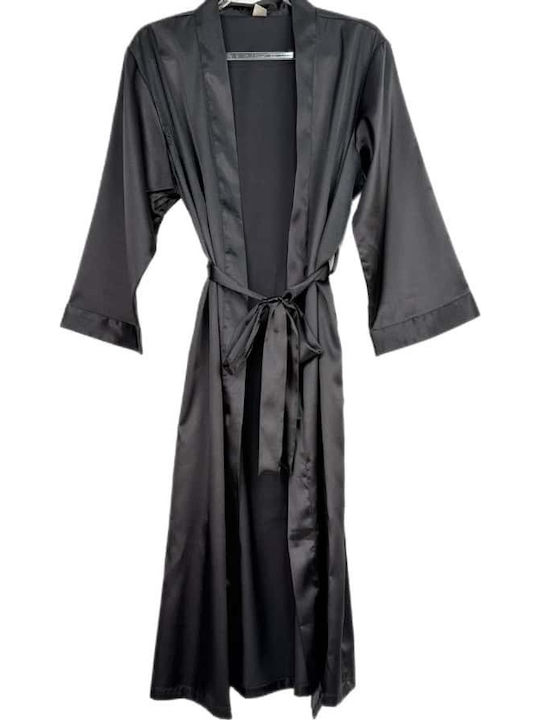 Cootaiya Summer Women's Robe Black