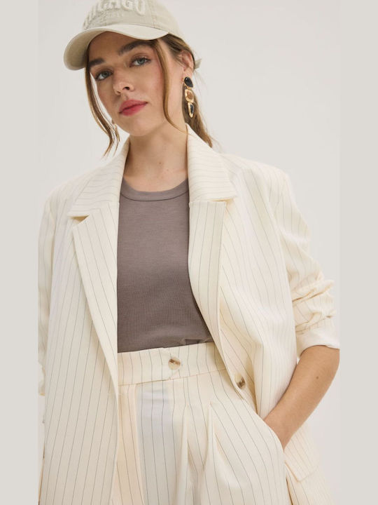 Innocent Women's Blazer Ecru
