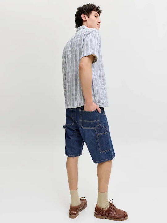 Jack & Jones Men's Denim Shorts Blue Denim