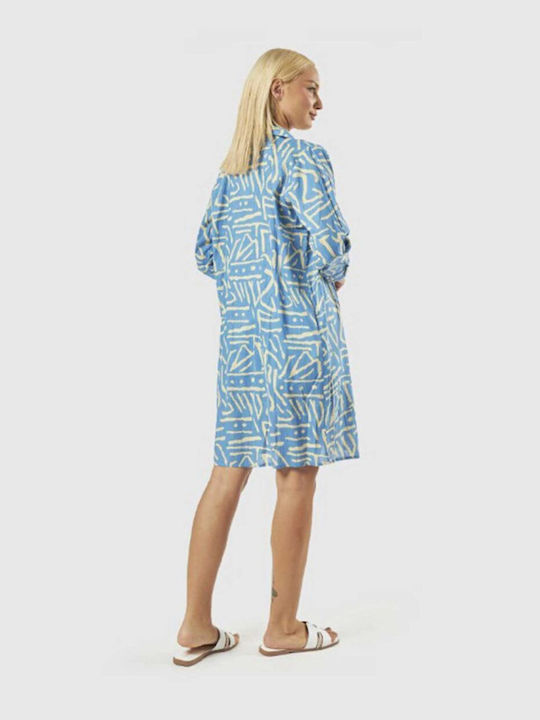 Verde Women's Maxi Beach Caftan Blue