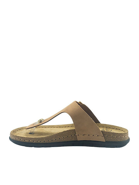 Sienna Leather Women's Anatomic Tabac Brown Sandals
