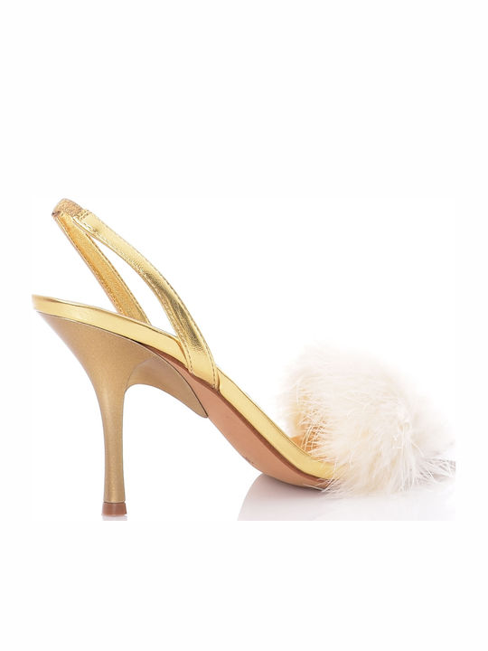 Heels Πέδιλα Χρυσά
