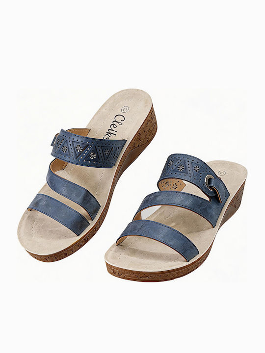 Women's Flat Sandals Navy Blue