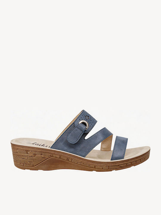 Women's Flat Sandals Navy Blue