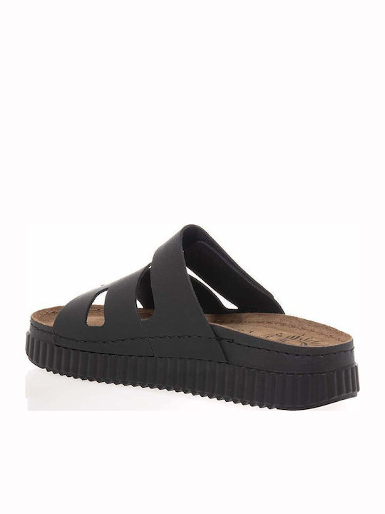 Γυναικεία Σανδάλια Flatforms Μαύρα