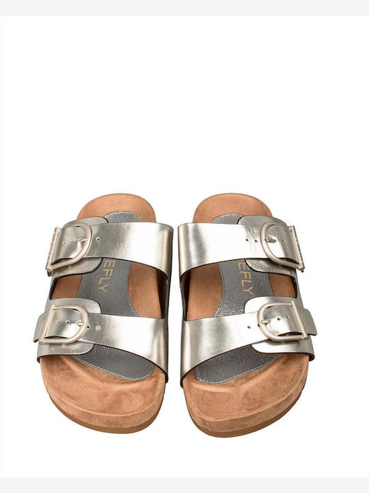 Damen Goldene Sandalen
